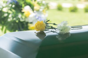 flower-on-casket-after-wrongful-death