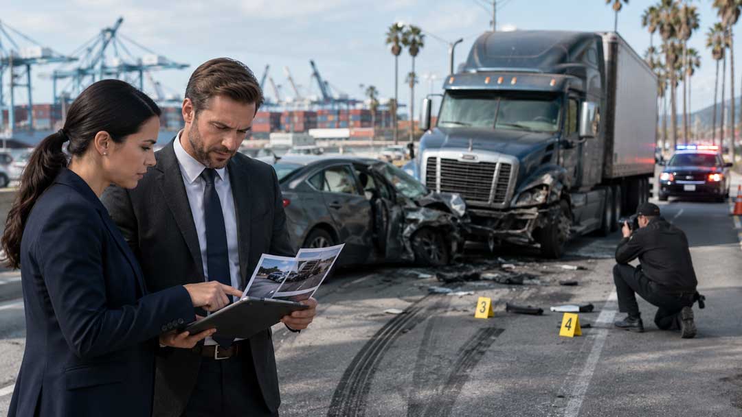 How Negligence Is Proven in Long Beach Truck Accident Claims